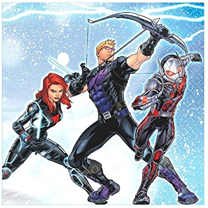 MARVEL EPIC AVENGERS LUNCHEON NAPKINS, PARTY FAVOR - Image 1